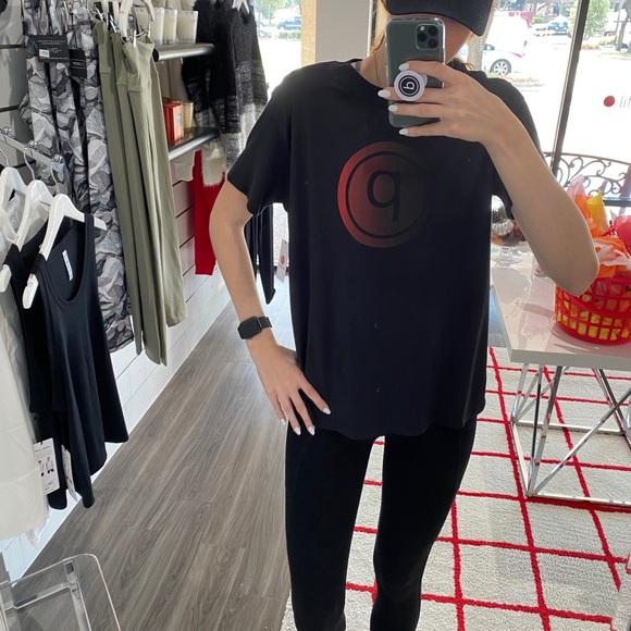 Pure Barre X Lululemon Boyfriend Tee 